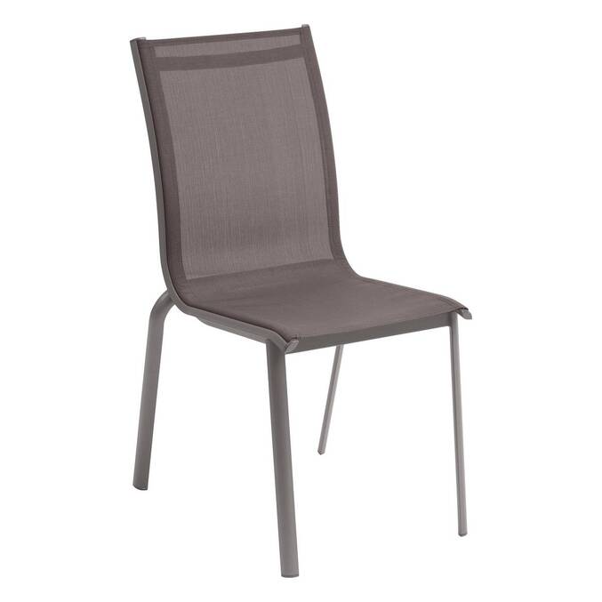 Chaise de jardin empilable AXANT Wengé & Praline