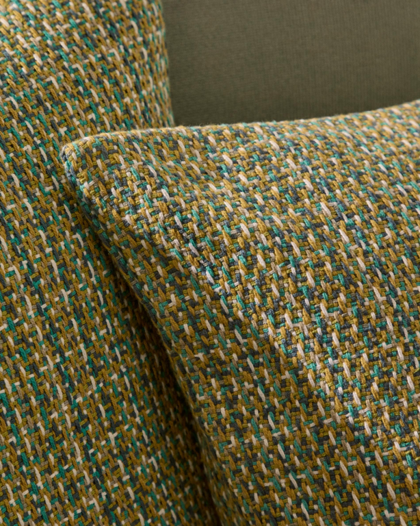 Kave Home Nivara kussenhoes 50x50 groen