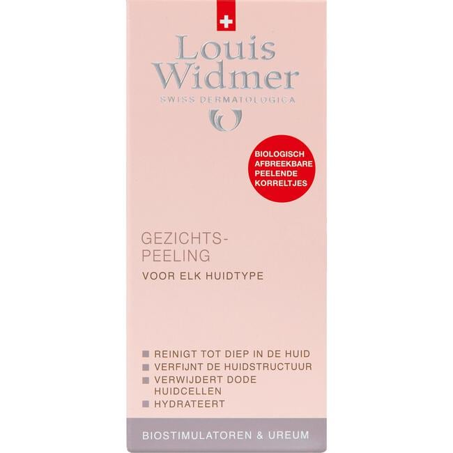 Louis Widmer Gezichtspeeling Exfoliant Licht Geparfumeerd 50 ML