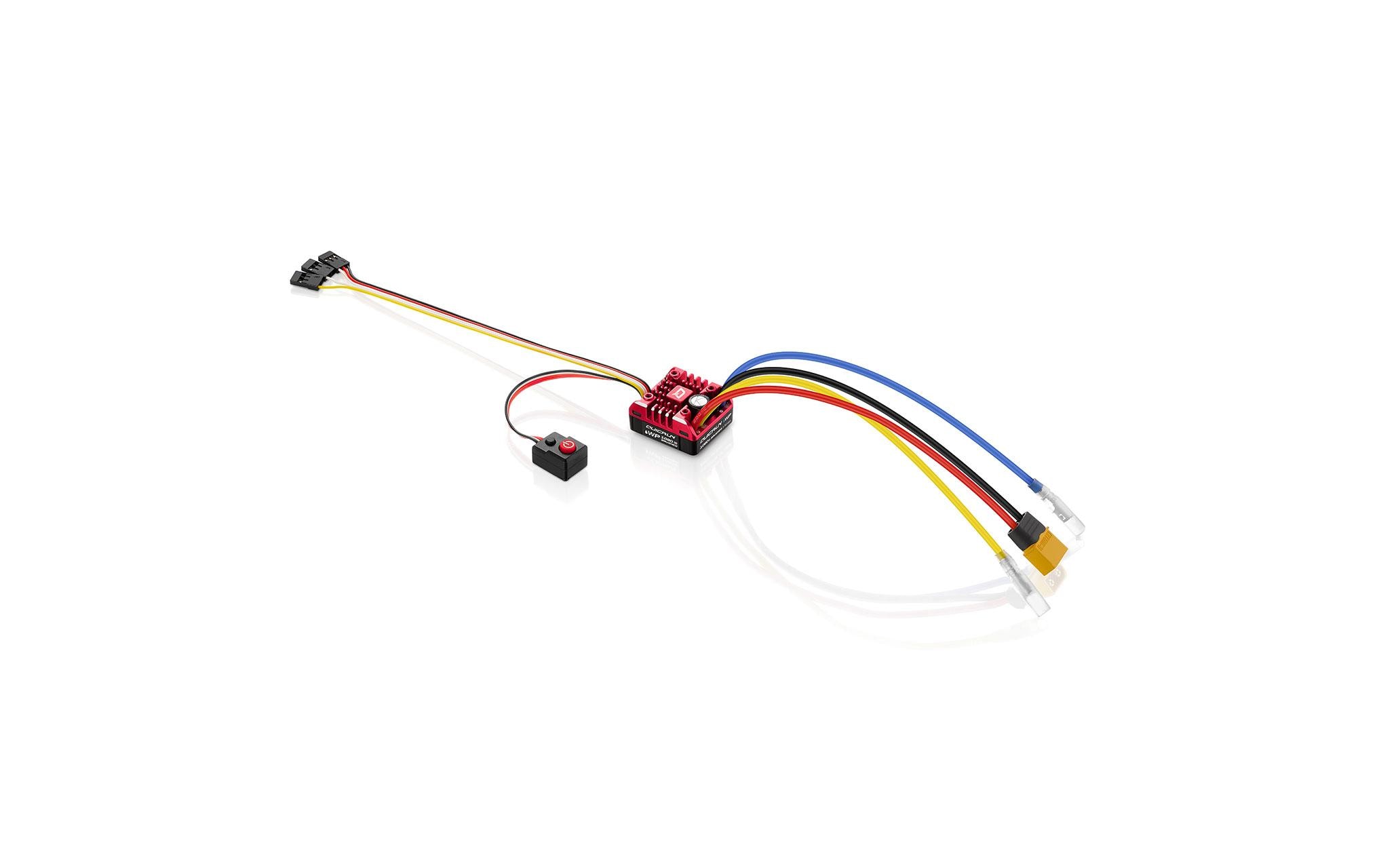 Brushed Regler QuicRun WP1080-G2 Crawler 80A, 2-3SRegler für Crawler und andere Fahrzeuge mit Bürstenmotor