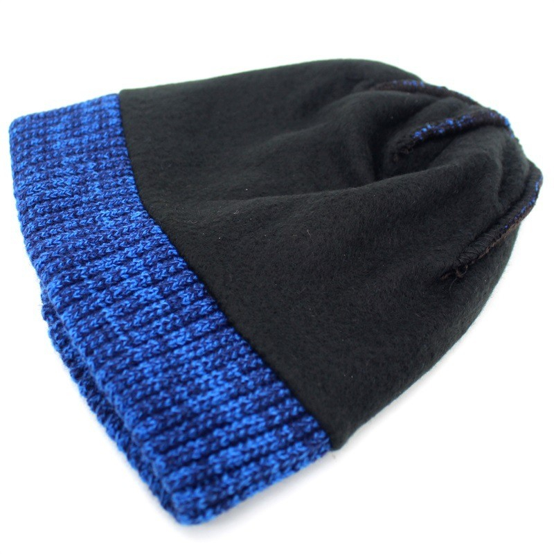 Unisex Strickmütze Beanie Winter Mütze (One Size) - Dunkelgrau