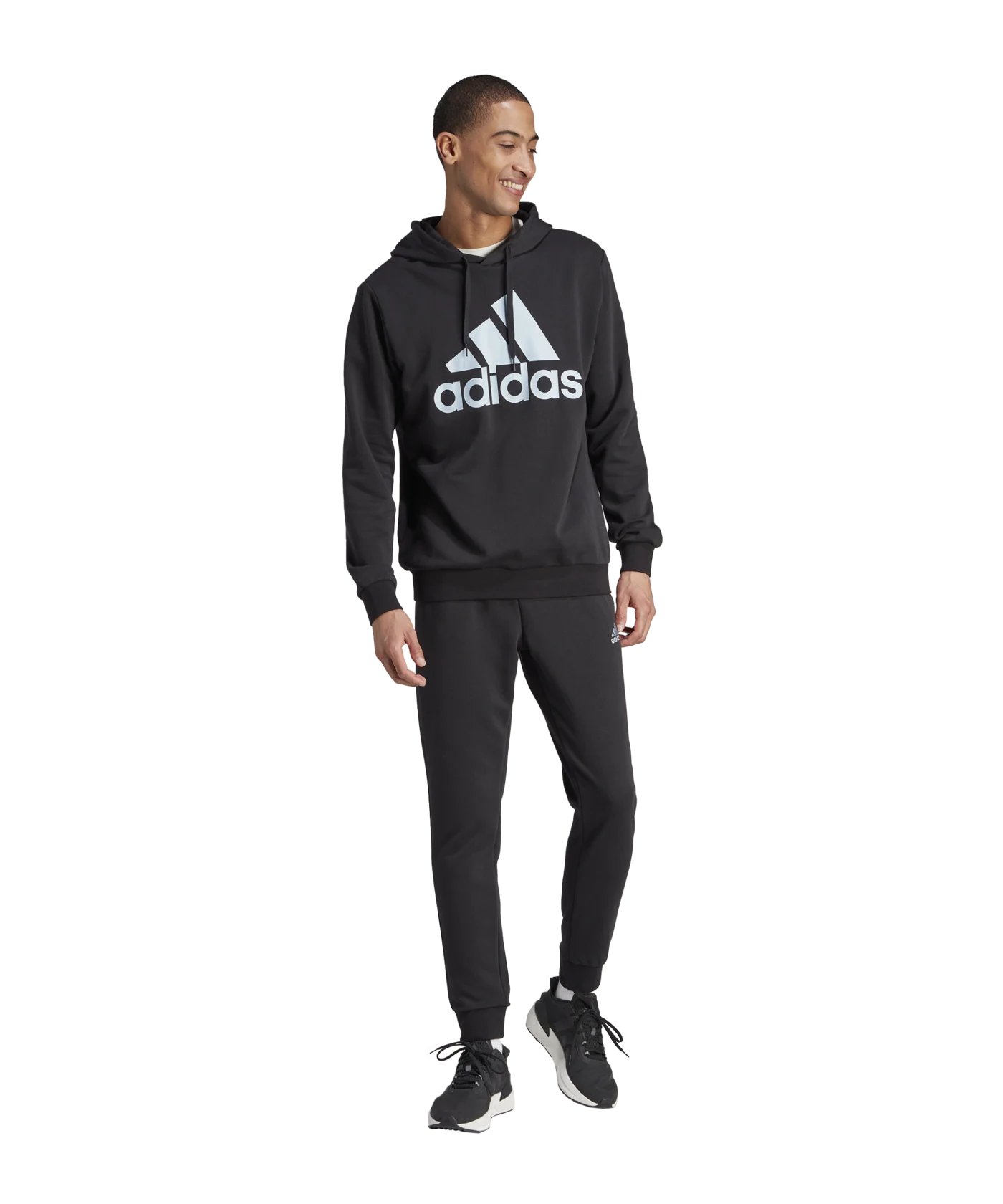 adidas Terry Trainingsanzug Schwarz