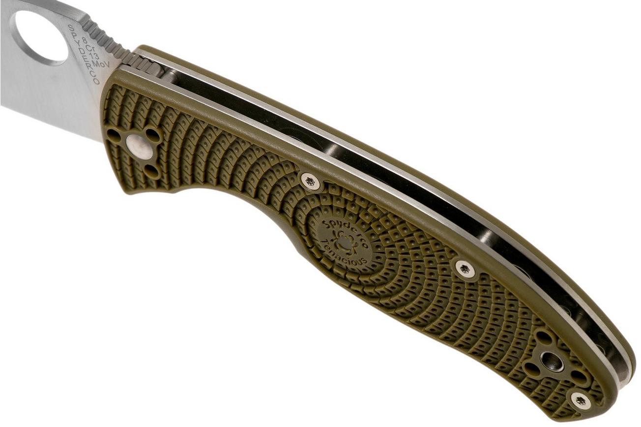 Spyderco Tenacious Lightweight OD Green C122POD FRN zakmes
