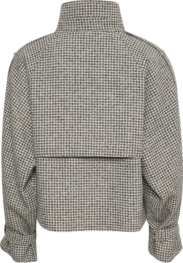 Gestuz AvicGZ jacket Black/white houndstooth