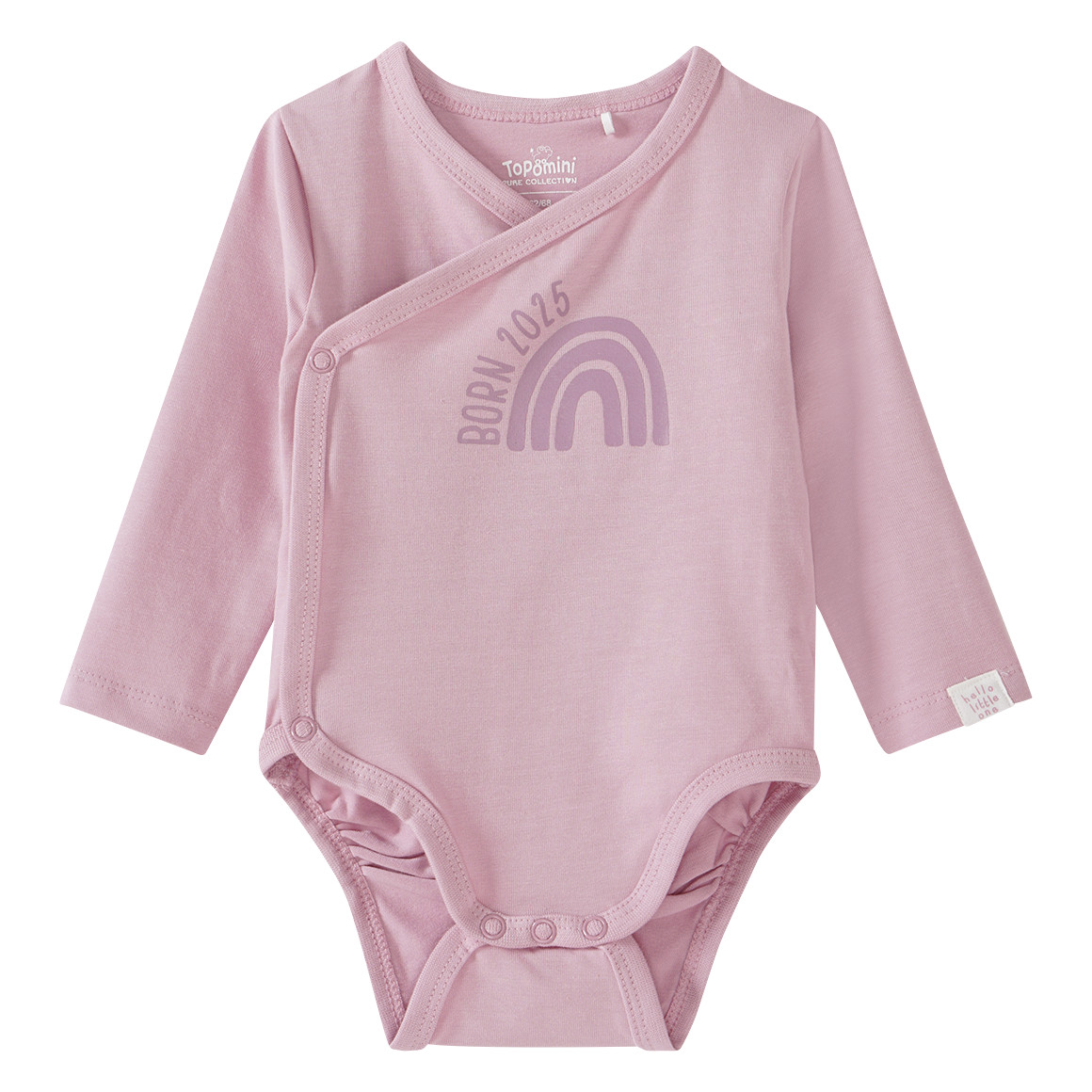Topomini Pure Collection Newborn Wickelbody Born 2025 rosa