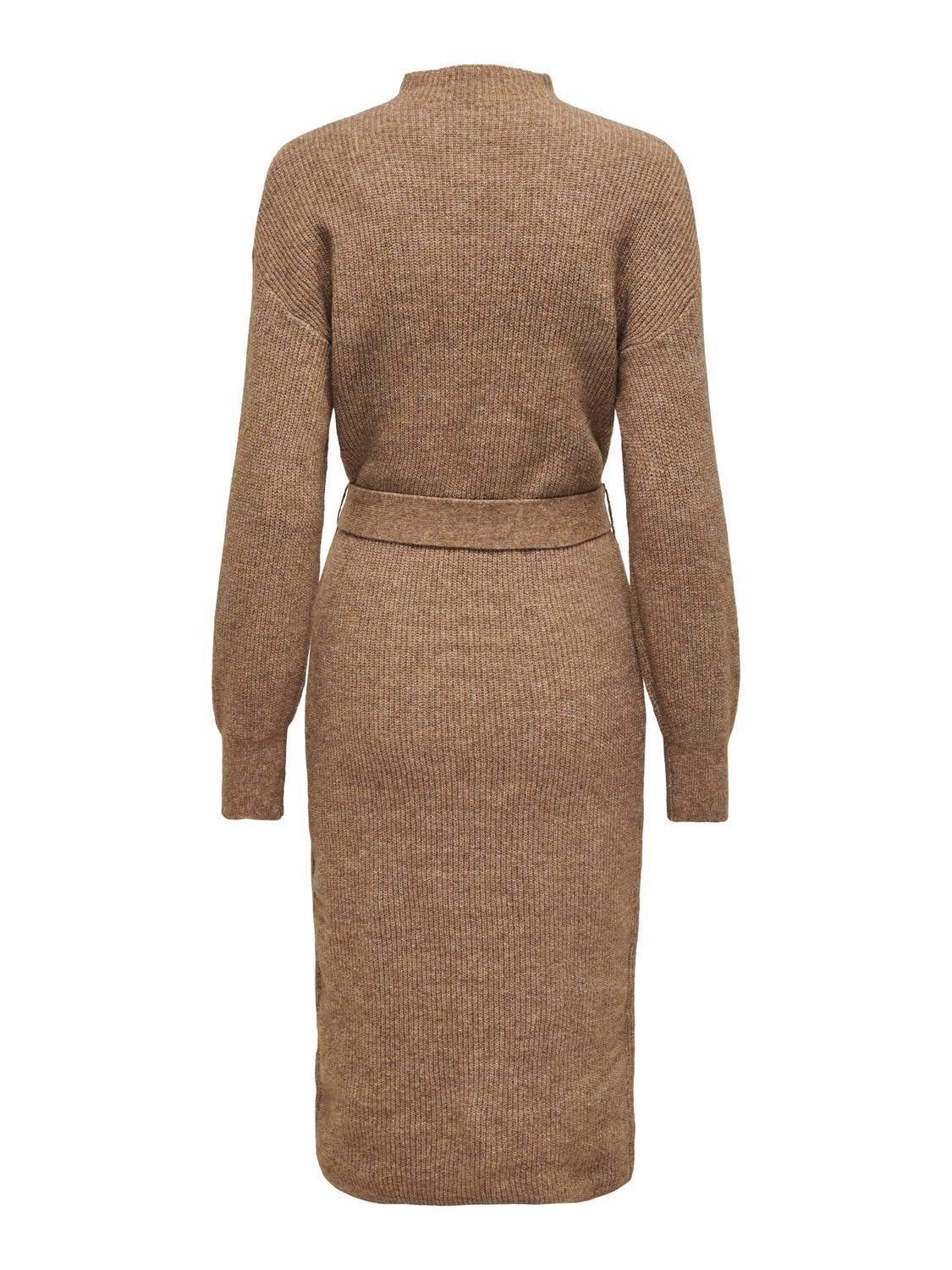 ONLTHILDE Langes Kleid Toasted Coconut