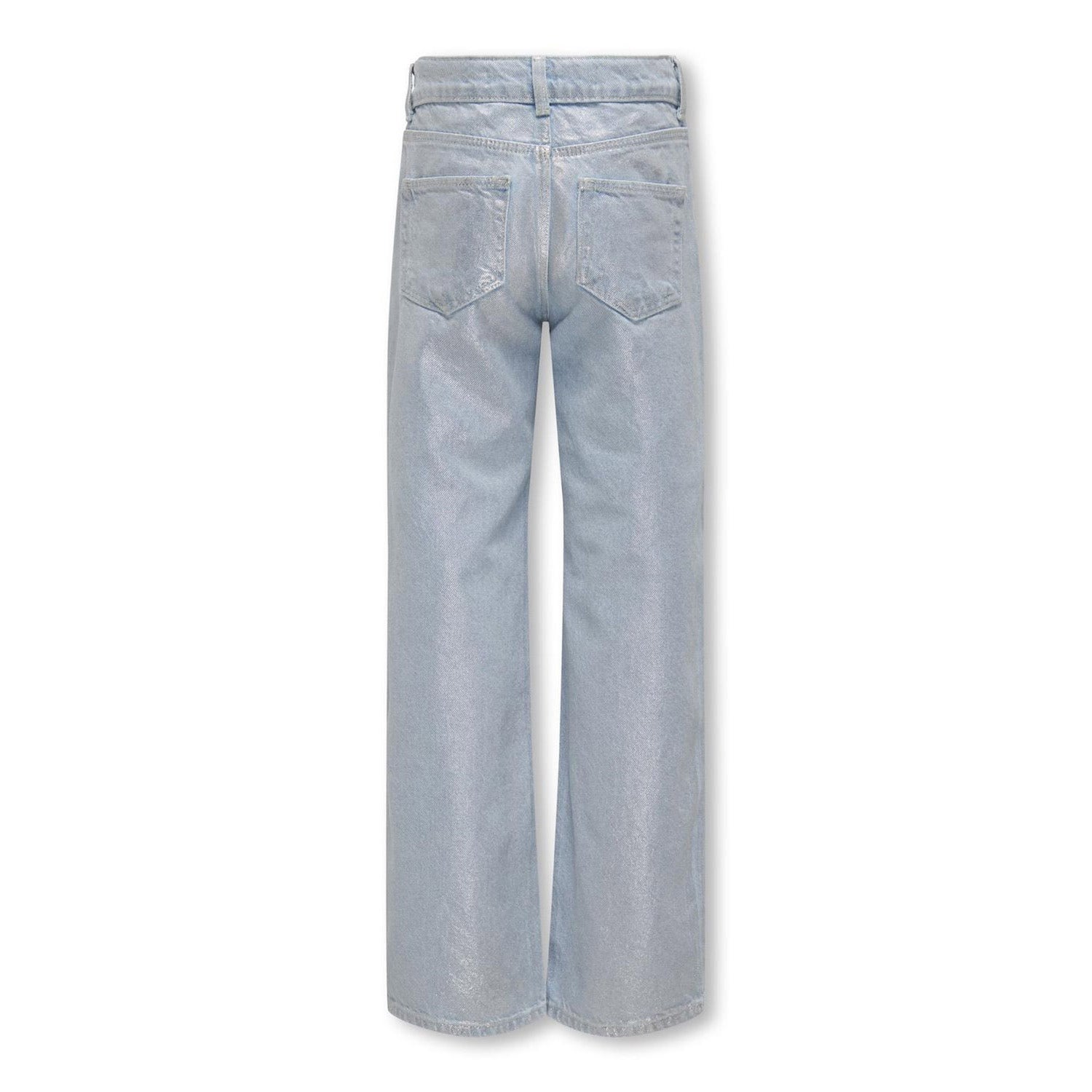 ONLY Kids  Wide Silver Denim Jeans