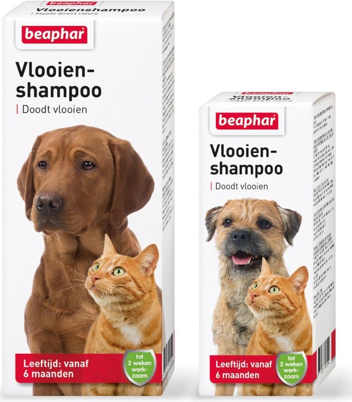 Beaphar - Anti Vlooienshampoo - Hond - Kat - 100 ml