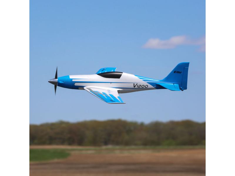 E-flite Flugzeug V1200 BNF Basic mit Smart RC-Flugzeug