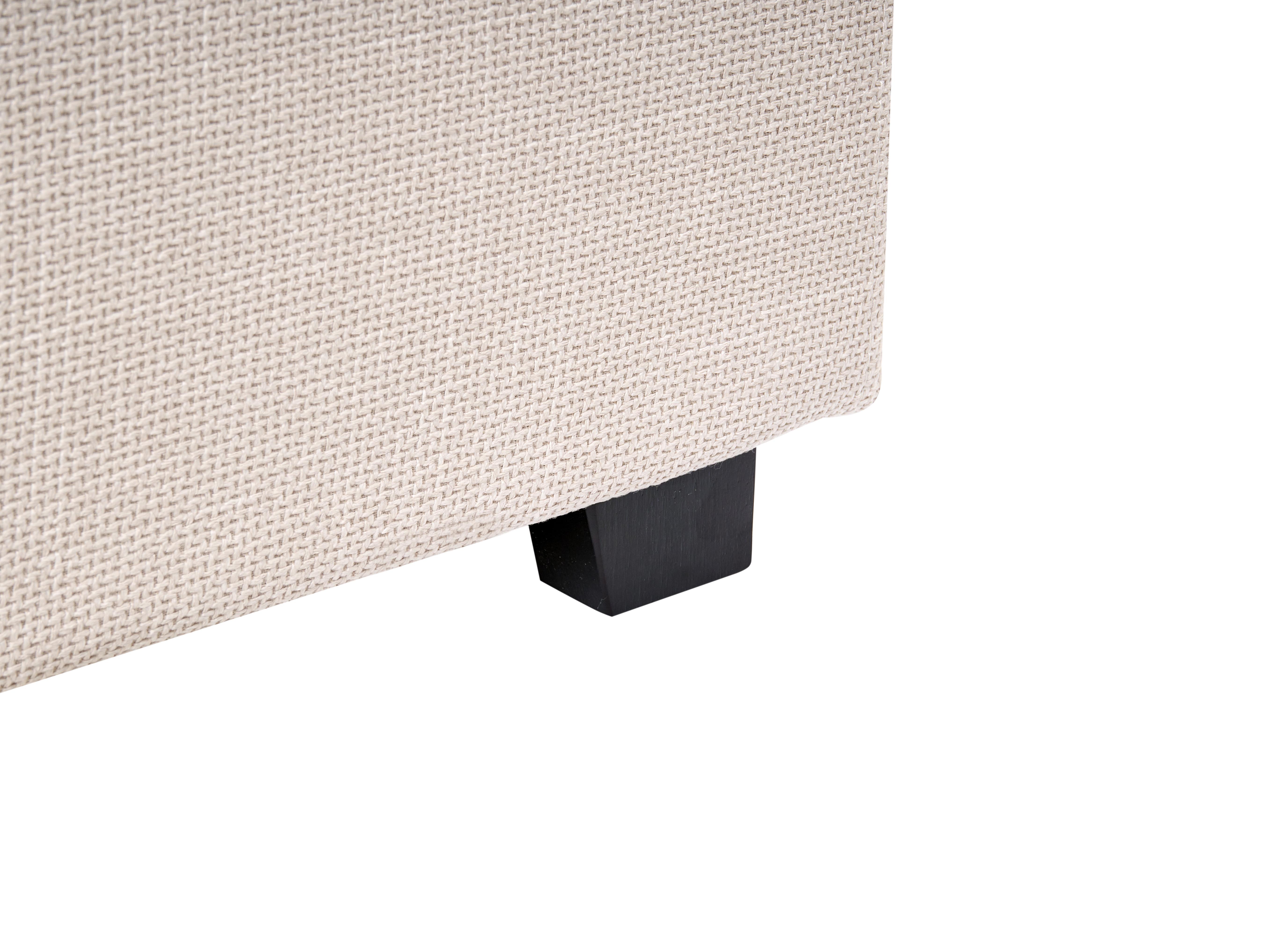 Bed Stof VAUCLUSE 180 x 200 cm Lichtbeige
