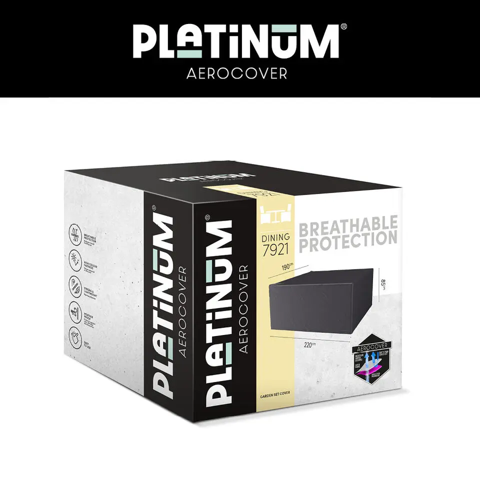 Platinum Aerocover tuinsethoes - 220x190x85