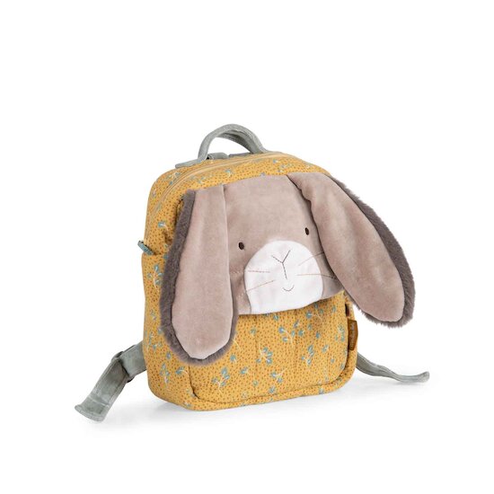 Trois petits lapins Sac à dos   Jaune        de               Moulin Roty