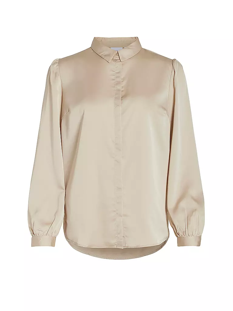 VILA Bluse VIELLETTE beige