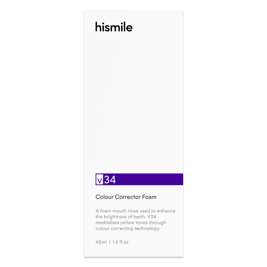 Hismile V34 Colour Corrector Foam 45ml