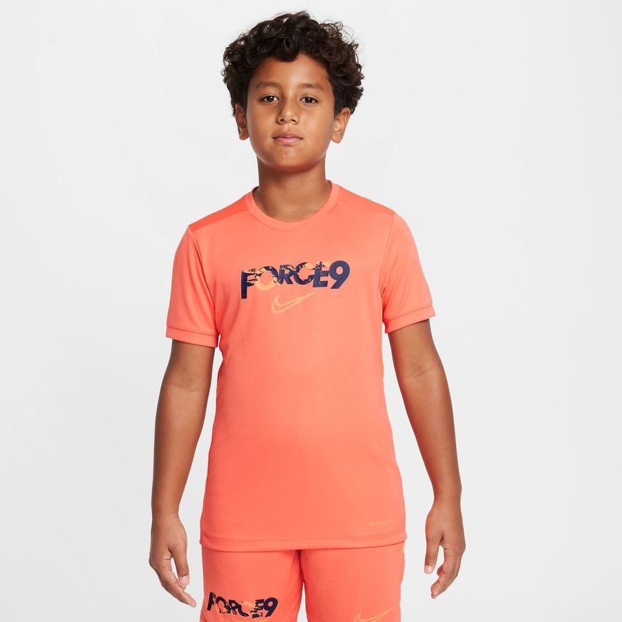 Nike T-shirt d'Entraînement Dri-FIT Academy 25 Erling Haaland Personal Edition - Wild Mango/Orange Enfant