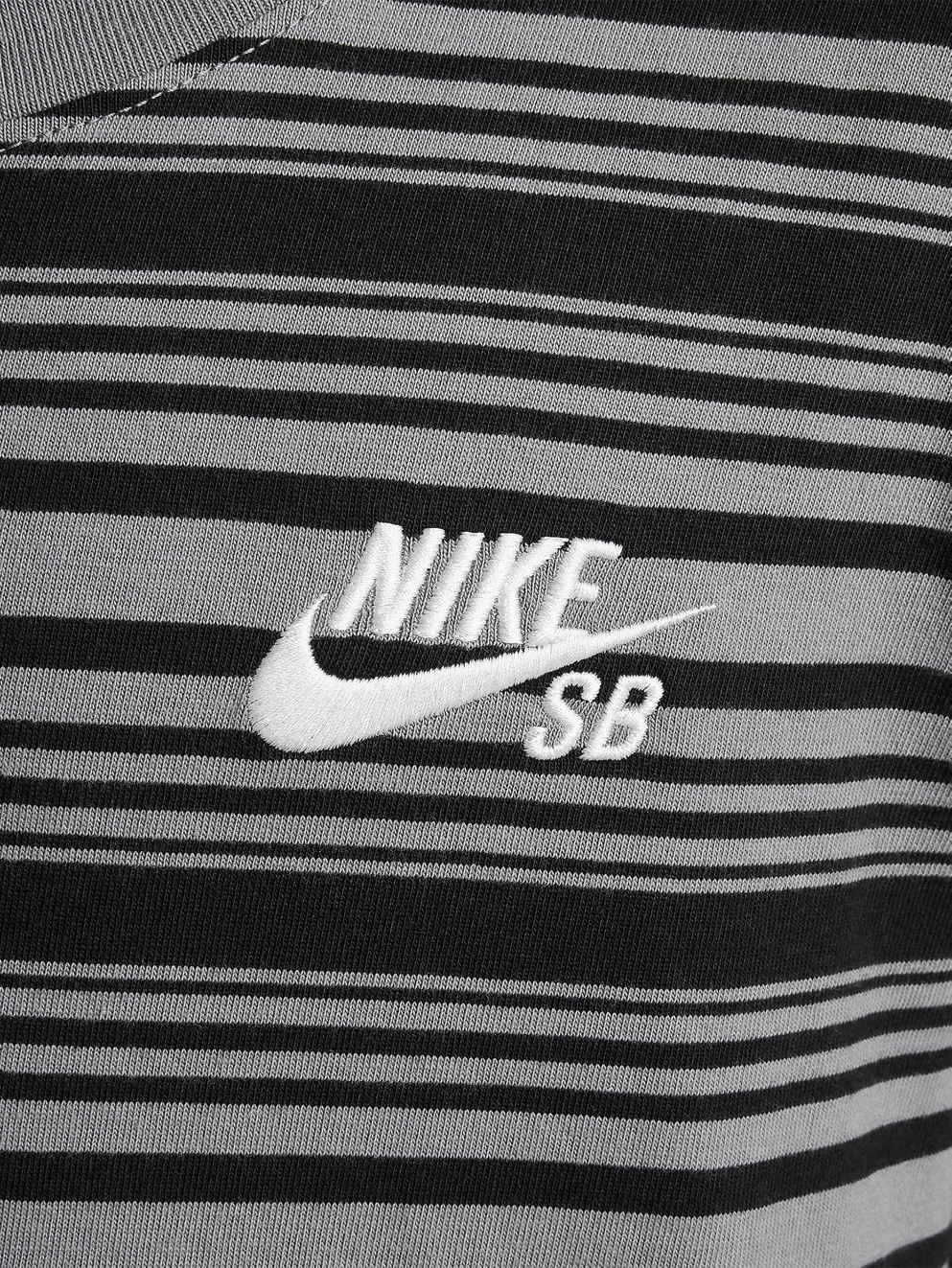 Nike Sb Stripe Kids Longsleeve T-Shirt black/smoke grey