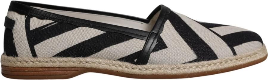 Dolce & Gabbana Gestreepte Canvas Espadrilles Mondello Schoenen Multicolor