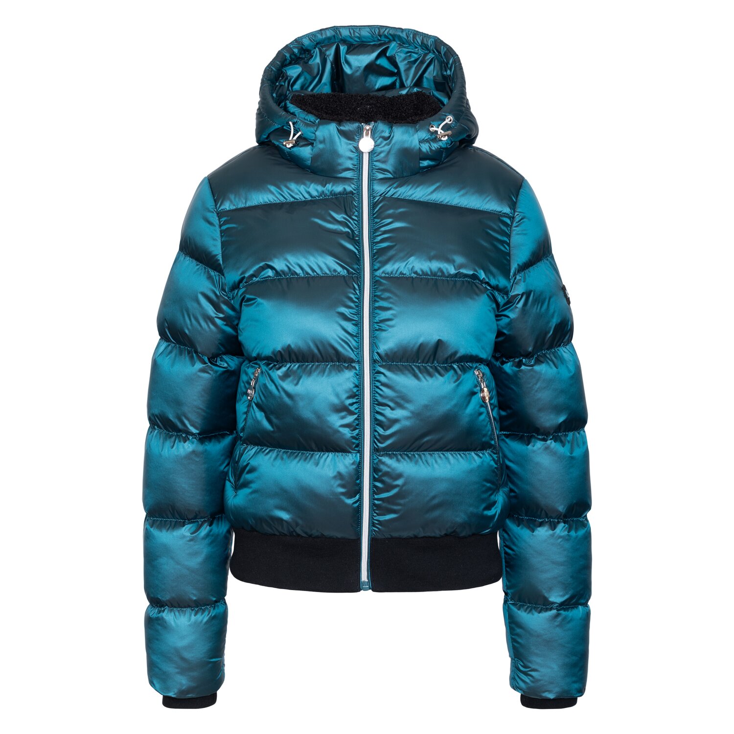 RIDE now Stepp-Bomberjacke - shaded teal - XXL