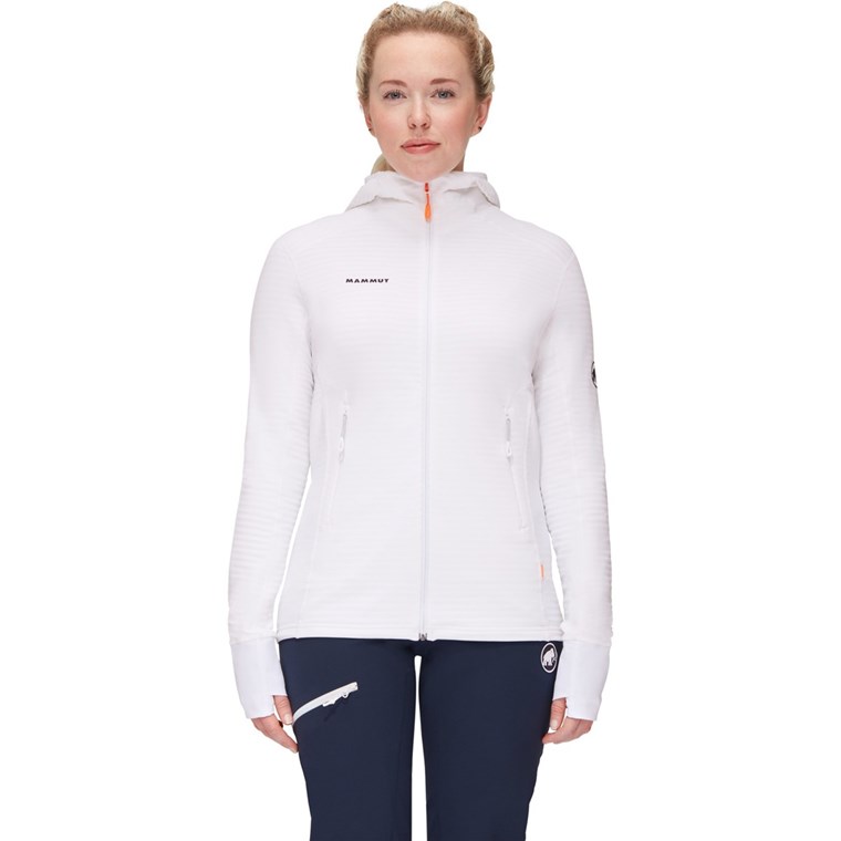 Mammut Taiss Light ML Hooded Jacket Women White