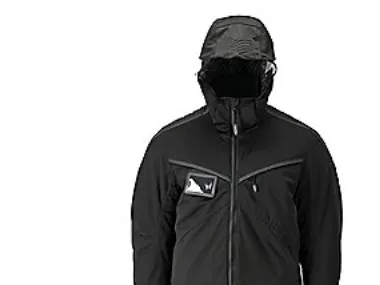 MASCOT® WORKWEAR MASCOT® CUSTOMIZED Vinterjakke åndbar, vind- og vandtæt model 22035-657, farve sort L