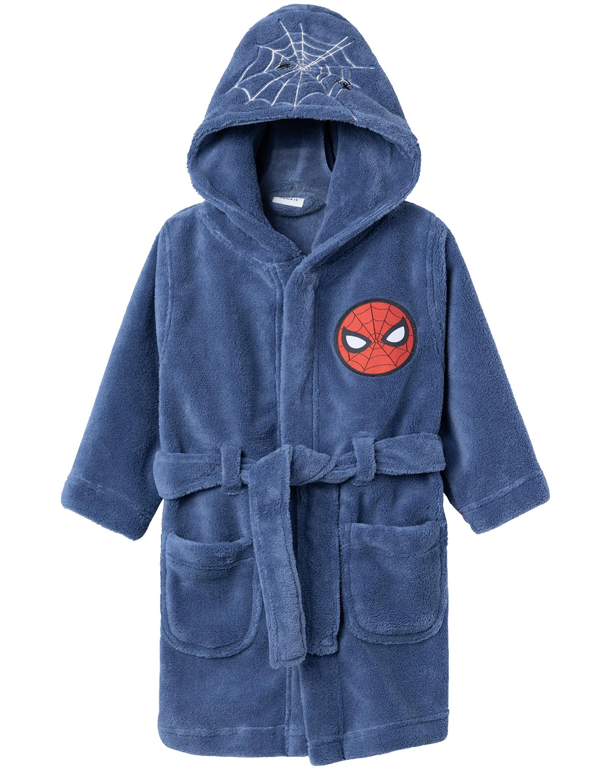 Bademantel NMMOSEL SPIDERMAN in bijou blue