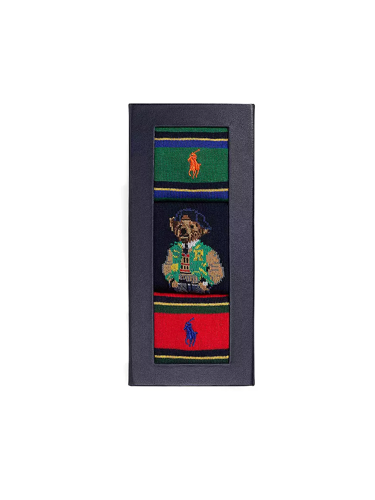 POLO RALPH LAUREN Socken Geschenkbox 3er Pkg. Bunt bunt