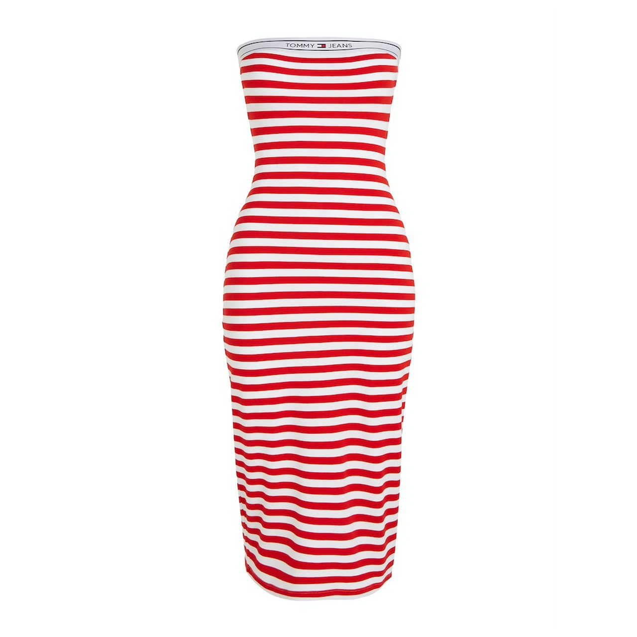 Tommy Jeans TJW LOGO TAPE STRIPE TUBE DRES