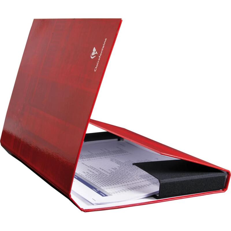 Heftbox boîte de classement rembordée pour documents A4 dos 4cm Couleur aléatoire - Assortis