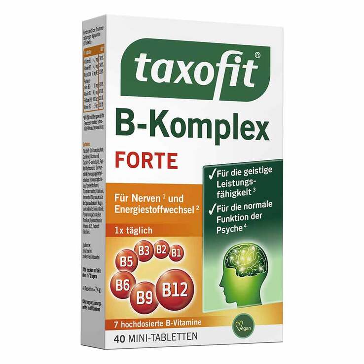 Taxofit B-Komplex Tabletten, 40 St