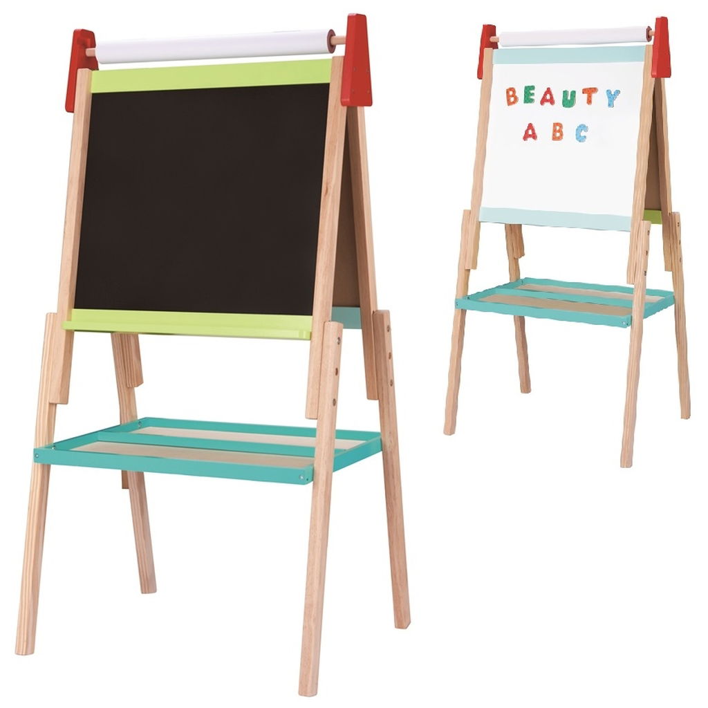 SpielbaSpielba   Standtafel mit Papierrolle und Kreide