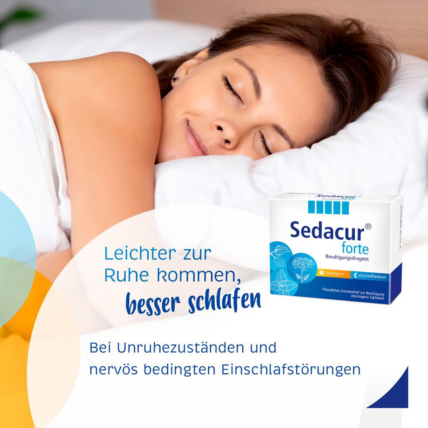 Sedacur forte bei Einschlafstörungen & Unruhezuständen