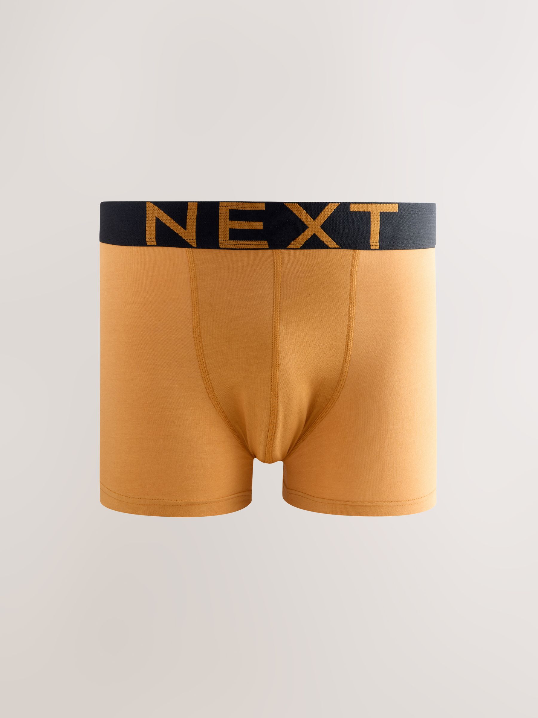 Zwart met felgekleurde taillebanden - Verpakking van 8 - Katoenrijke trunk boxers