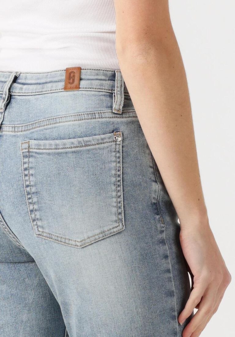 lichtblauwe janice slim fit jeans cooper