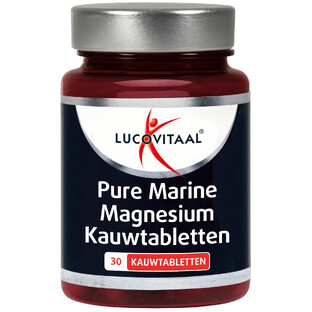Lucovitaal Pure Marine Magnesium Kauwtabletten 30KTB
