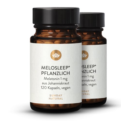 Sunday Natural Products  Melosleep Melatonin1mg pflanzlich