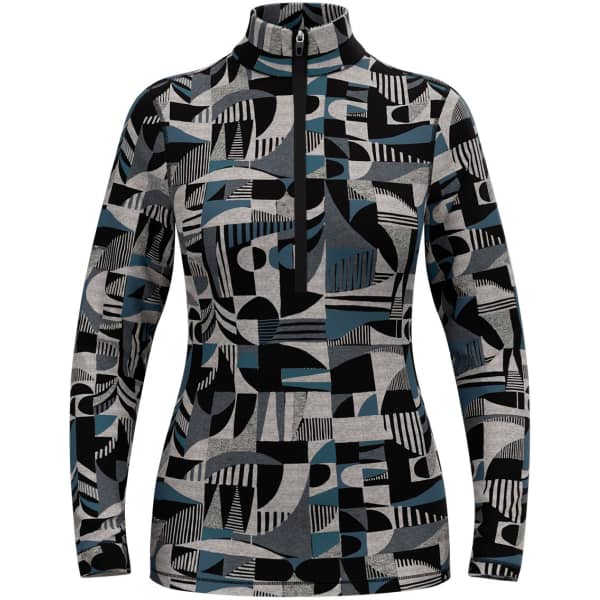 T-shirt thermique ODLO BL TOP TURTLE NECK L/S HALF ZIP HERITAGE W MERINO HERITAGE