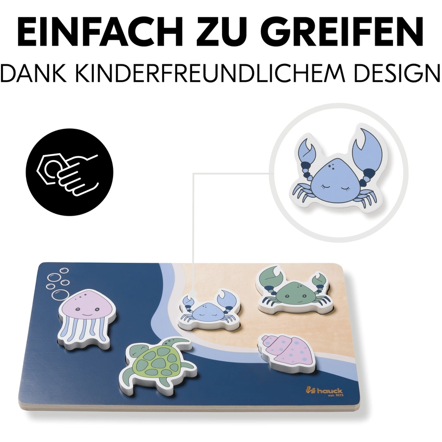 hauck Steckpuzzle Puzzle N Fit Sea