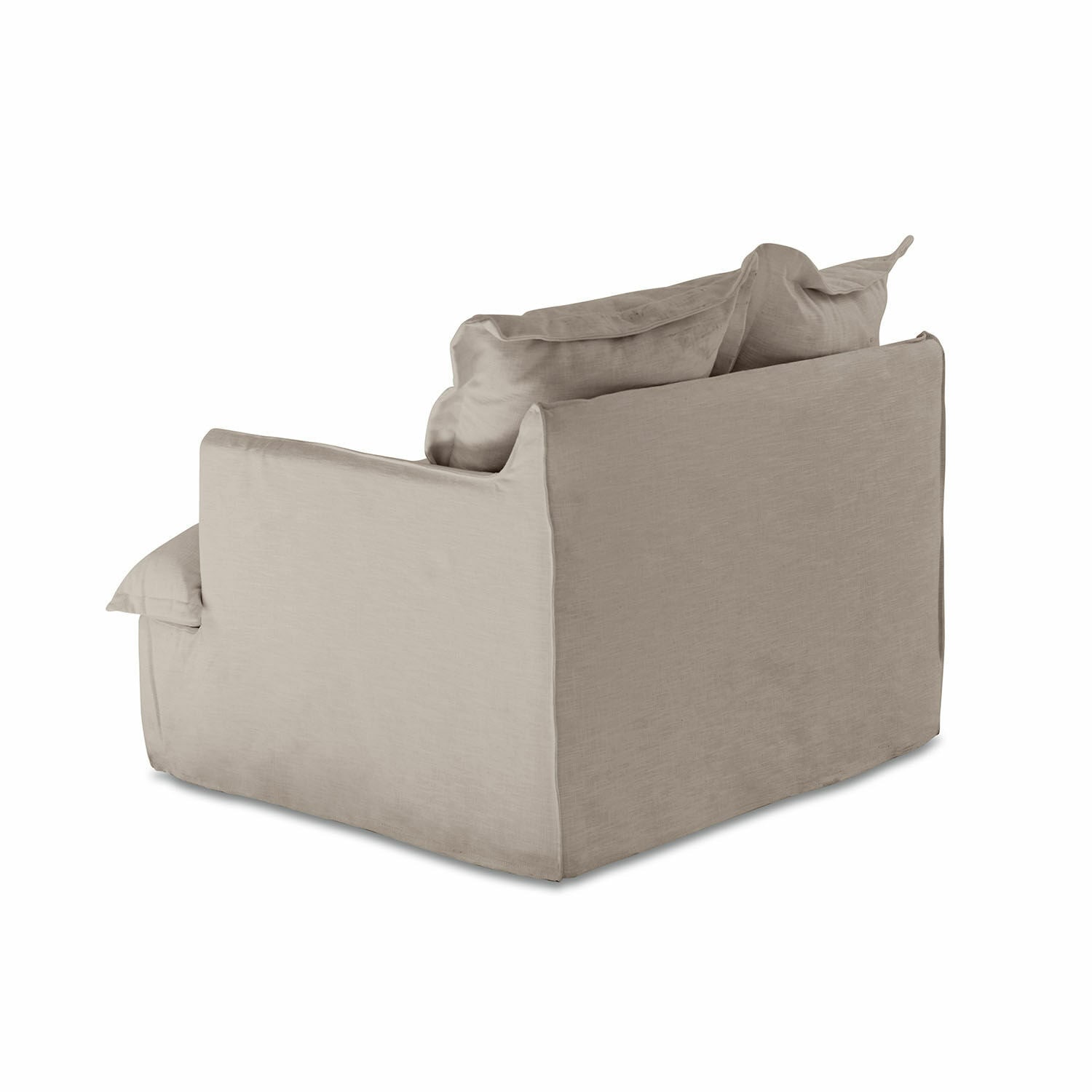Sessel mit Hocker Avignon grau