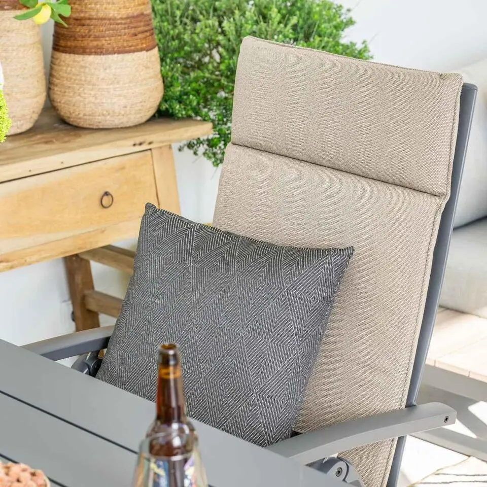 Taste by 4 Seasons Cadiz tuinset 5-delig verstelbaar - Adana tuintafel