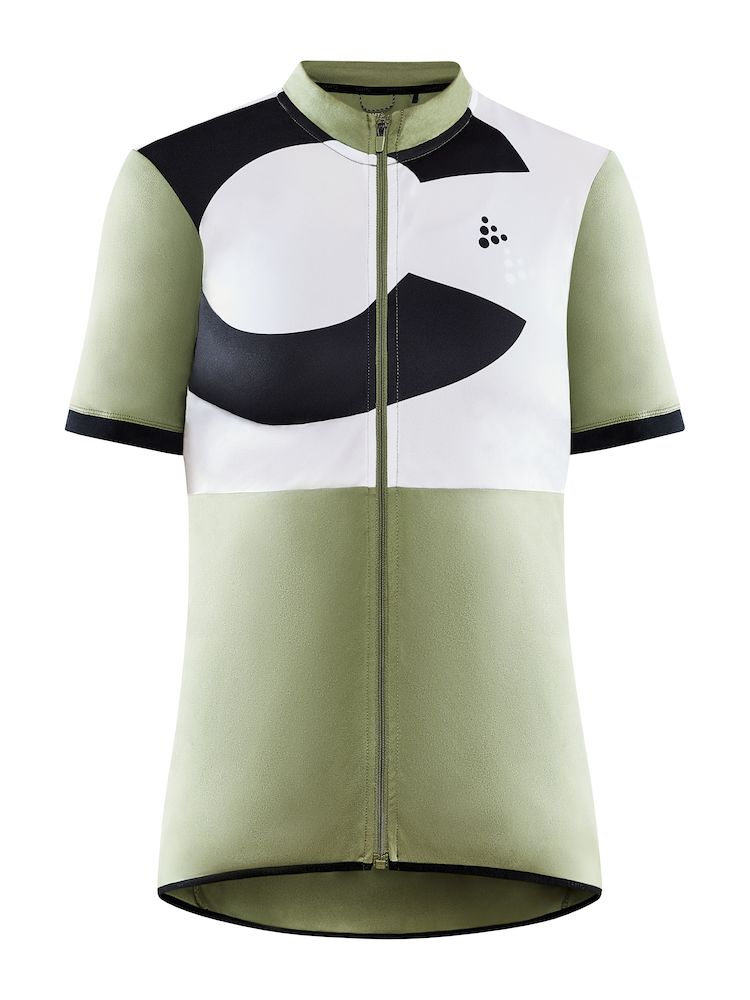 Craft Endur Logo Jersey Til Kvinder Grøn/Hvid