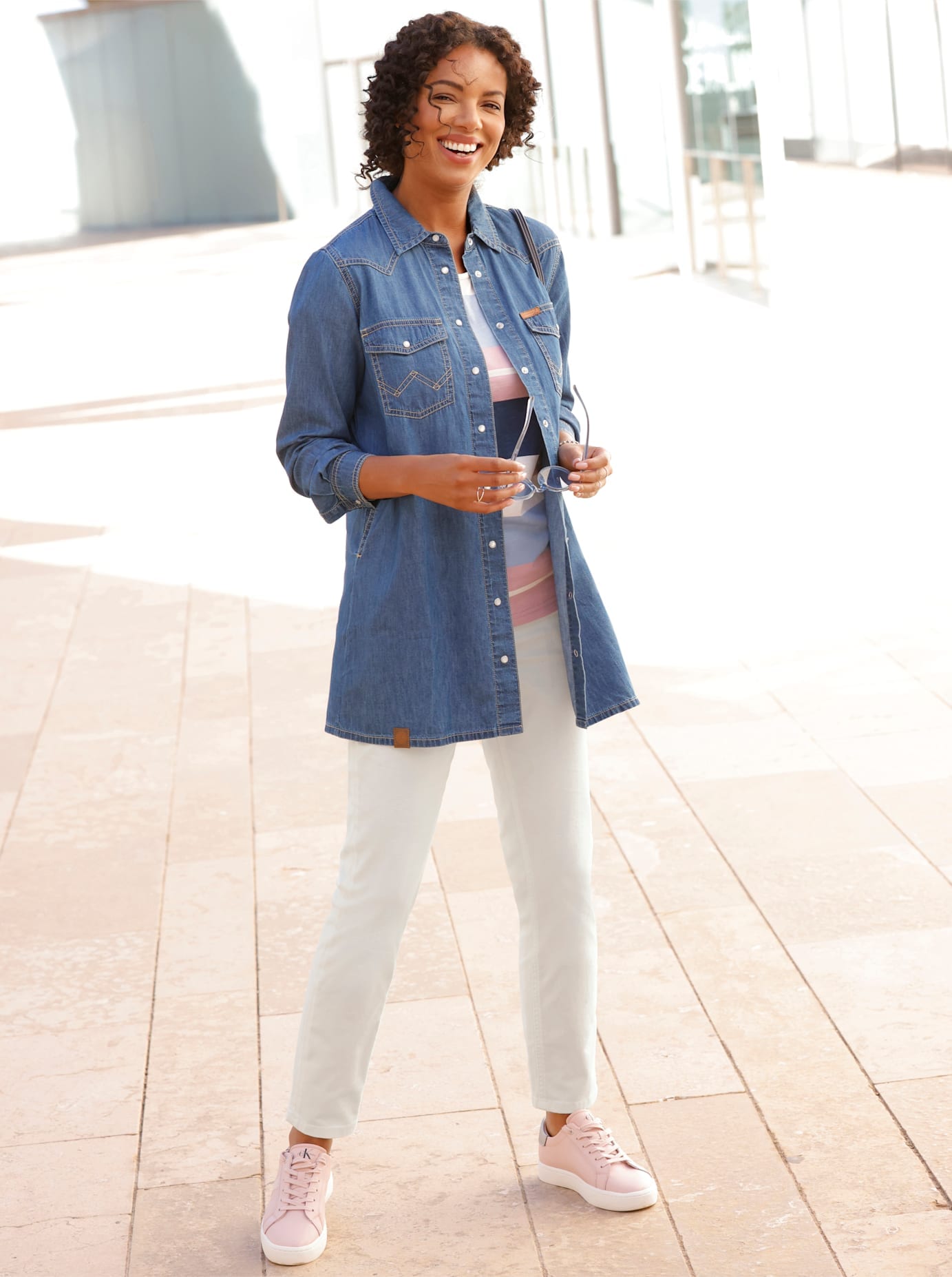Casual Looks Longbluse
