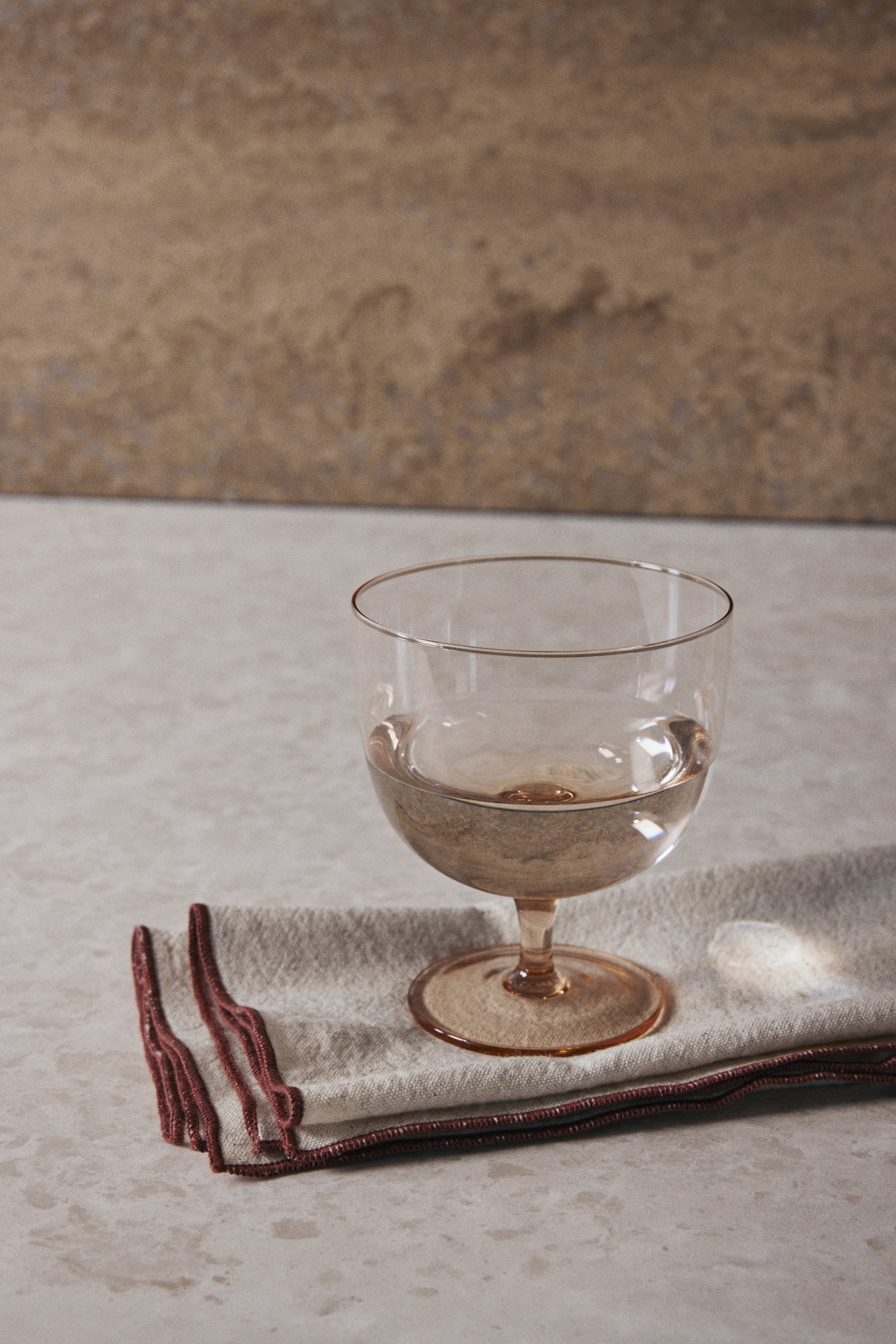 Waterglas Host blush - set van 2