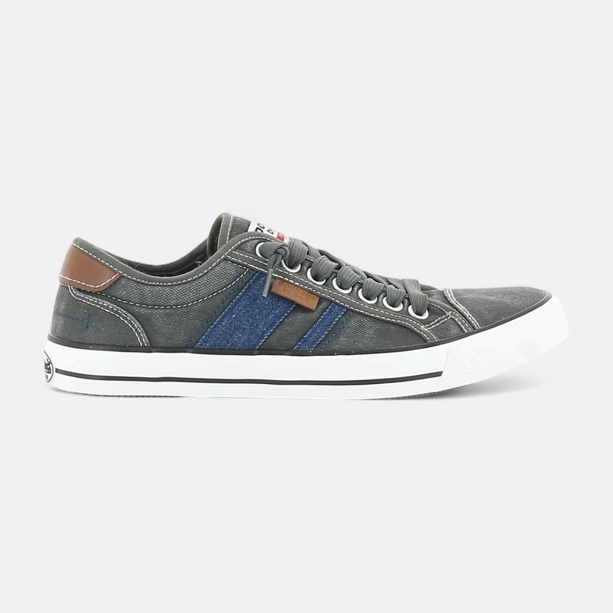 Baskets en toile Homme gris