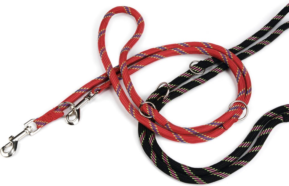 Beeztees hondenlooplijn 200 x 1,3 cm zwart