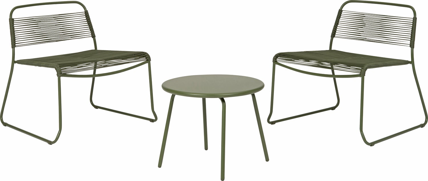 Intratuin bistroset Roy staal groen