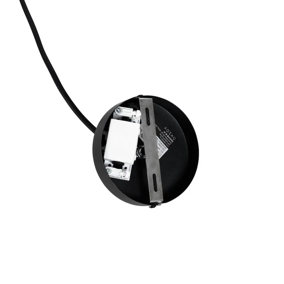 Qazqa hanglampen buiten jayla crème e27