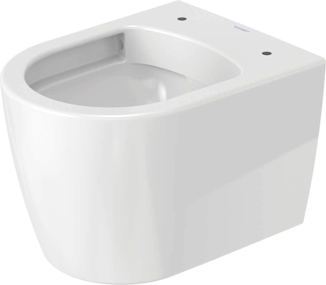 Duravit Starck Me compact randloos toilet wit glans