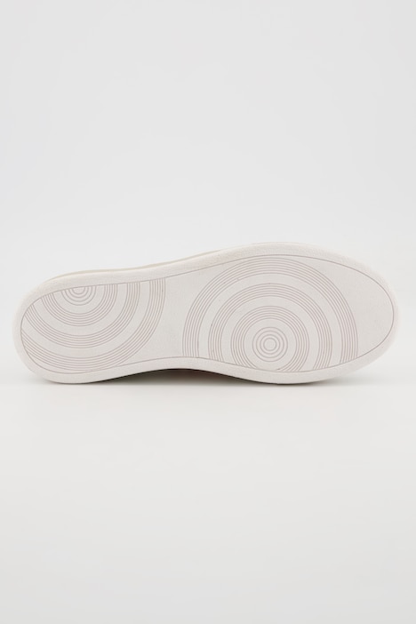 Leder-Sneaker, sportive Lochung, Weite H