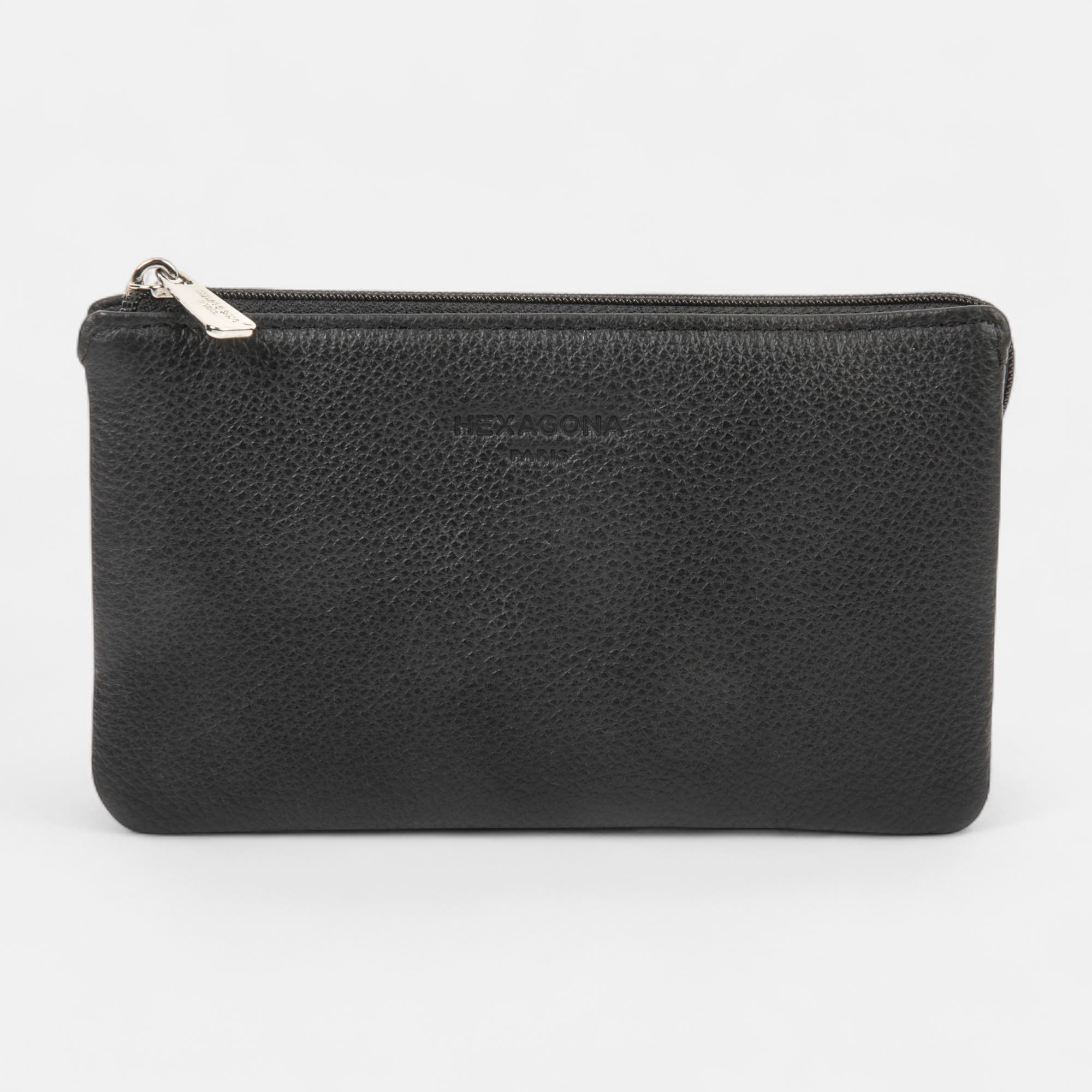 Petite maroquinerie en cuir noir