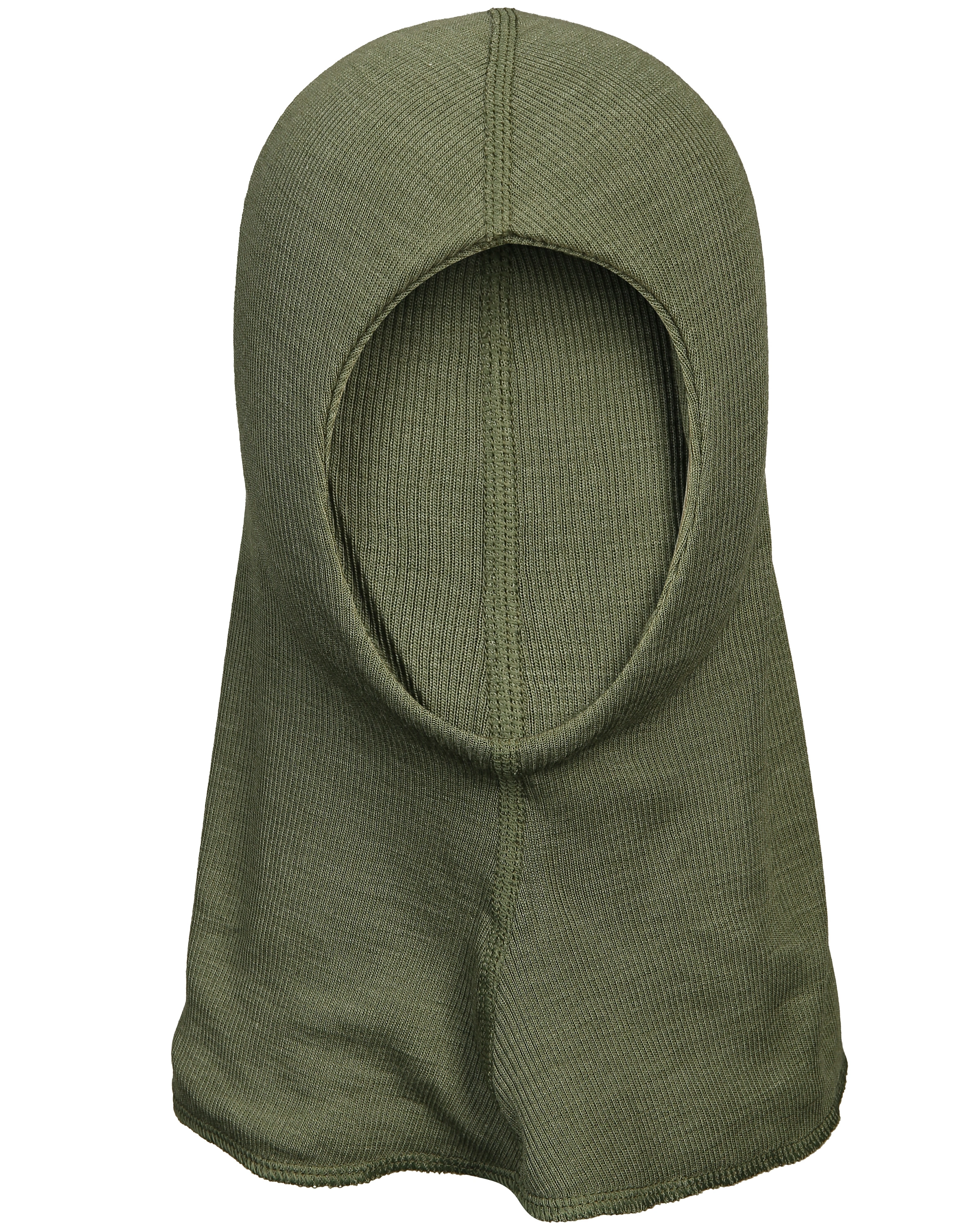 Woll-Schlupfmütze 621 - SILK mit Seide in dark sage